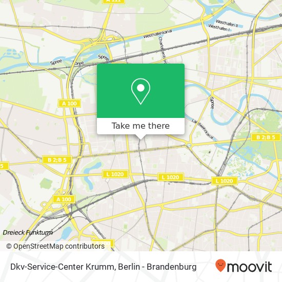 Dkv-Service-Center Krumm, Zillestraße 72 map