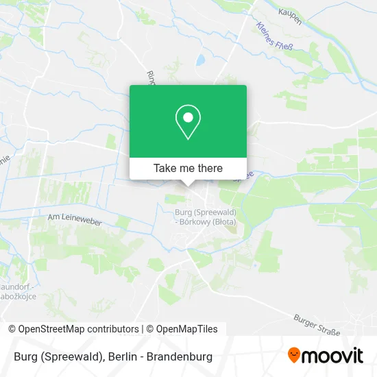 Burg (Spreewald) map