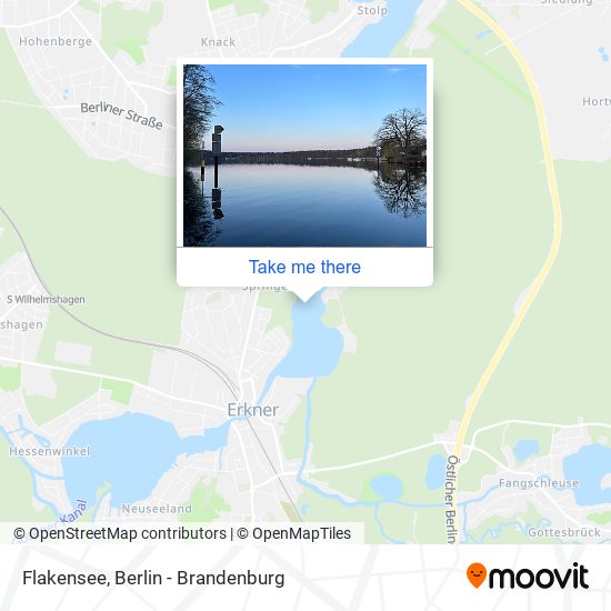 Flakensee map