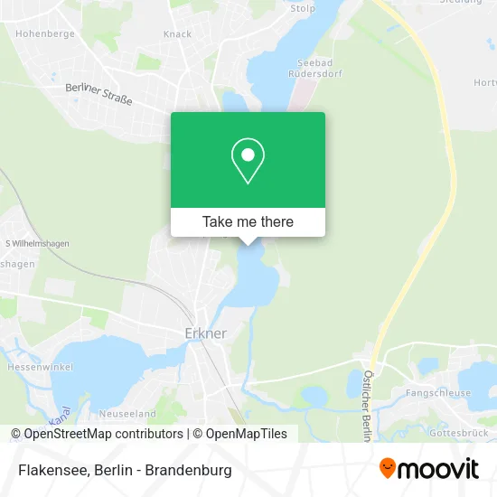 Карта Flakensee