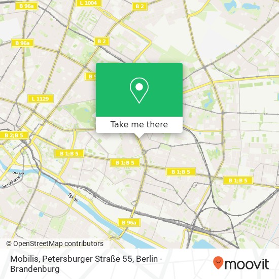 Mobilis, Petersburger Straße 55 map