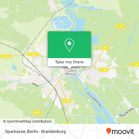 Sparkasse map