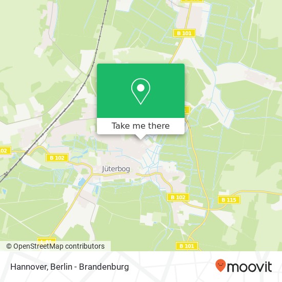 Hannover map