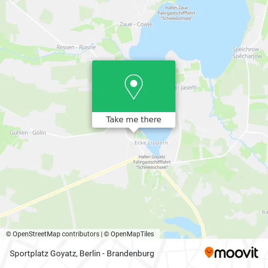 Карта Sportplatz Goyatz