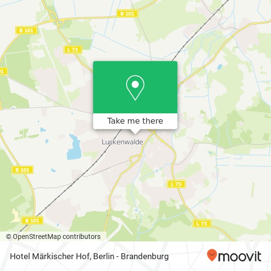 Hotel Märkischer Hof map