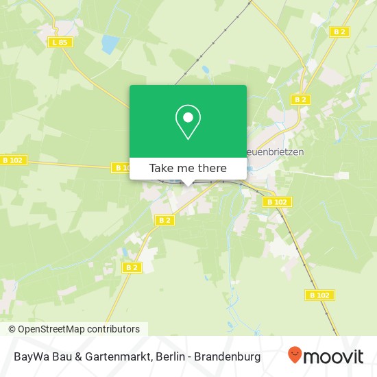 BayWa Bau & Gartenmarkt map