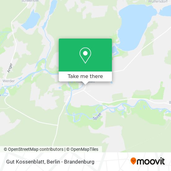 Gut Kossenblatt map
