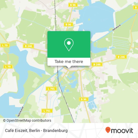 Café Eiszeit map