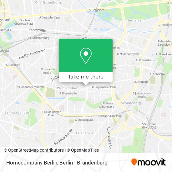 Карта Homecompany Berlin