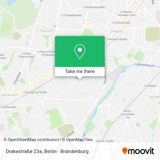 Карта Drakestraße 23a