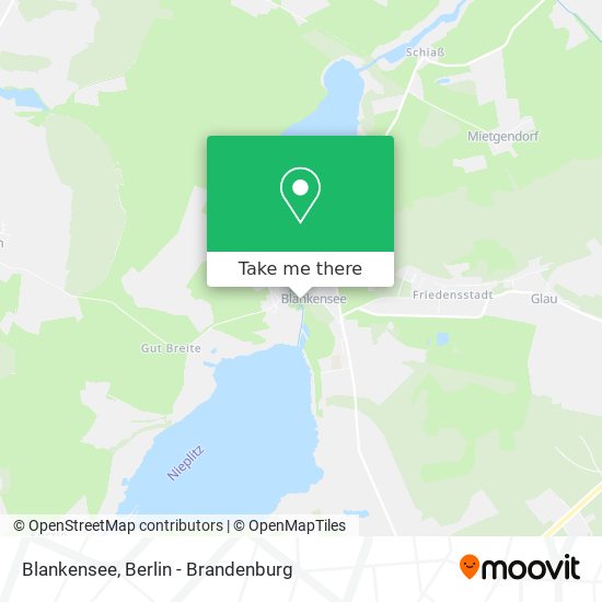 Blankensee map