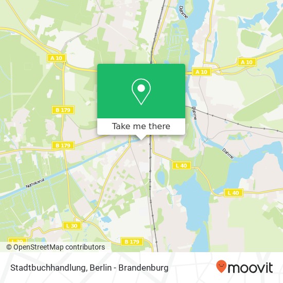 Карта Stadtbuchhandlung