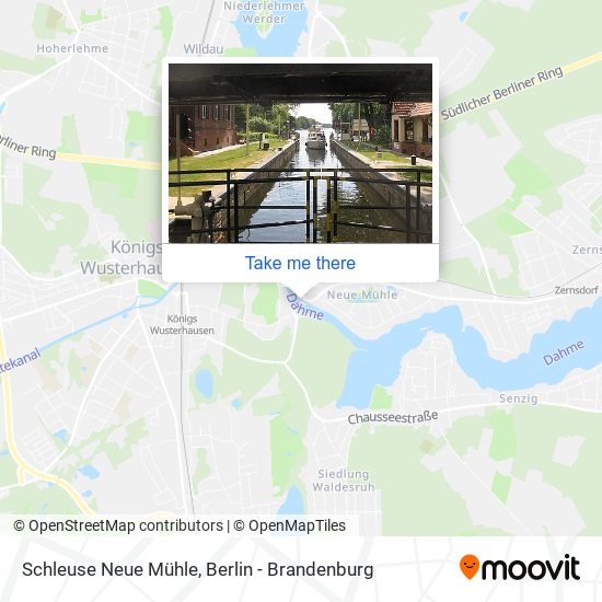 Schleuse Neue Mühle map