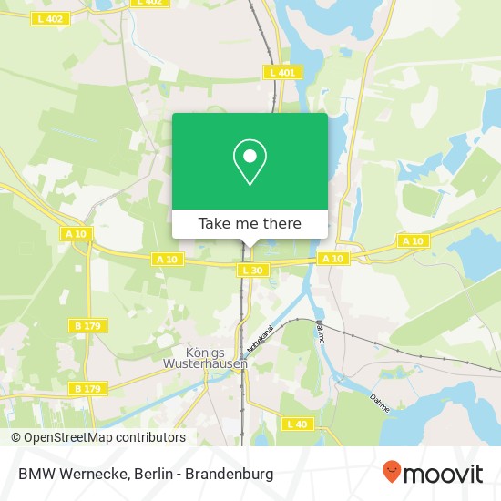 BMW Wernecke map