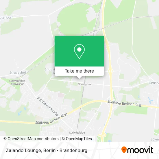 Карта Zalando Lounge