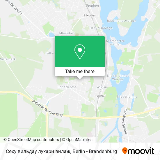 Карта Сеху вильдау лухари вилаж