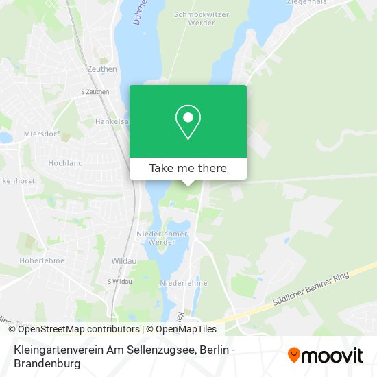 Kleingartenverein Am Sellenzugsee map