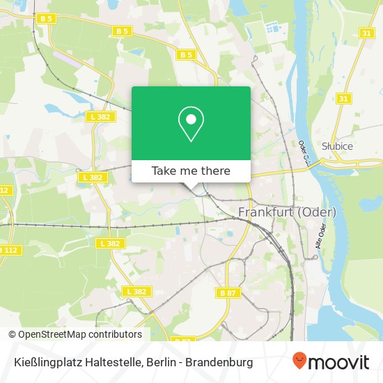 Kießlingplatz Haltestelle map