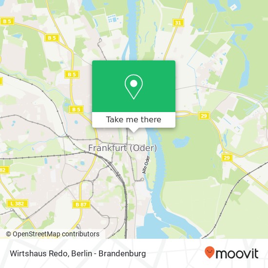 Wirtshaus Redo map