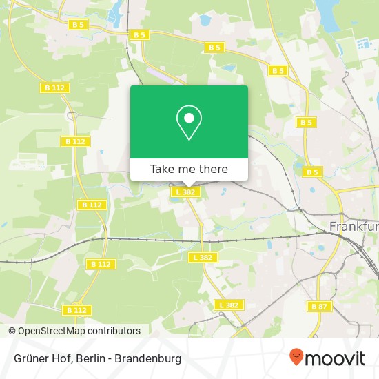 Карта Grüner Hof