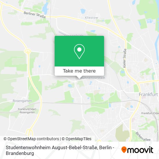 Studentenwohnheim August-Bebel-Straße map
