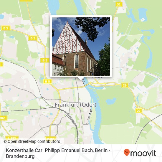 Konzerthalle Carl Philipp Emanuel Bach map