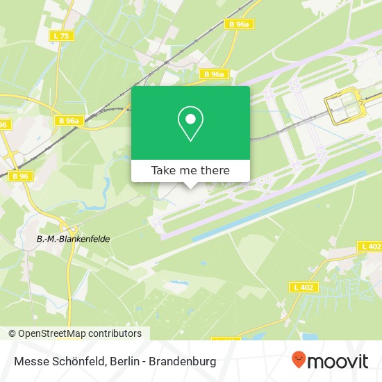 Messe Schönfeld map