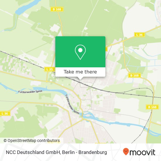 NCC Deutschland GmbH map