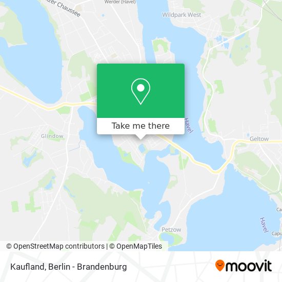 Kaufland map