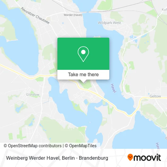 Карта Weinberg Werder Havel