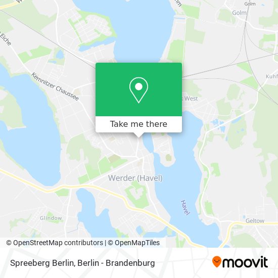Spreeberg Berlin map