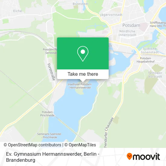 Карта Ev. Gymnasium Hermannswerder