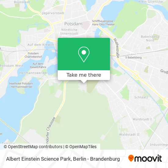 Карта Albert Einstein Science Park