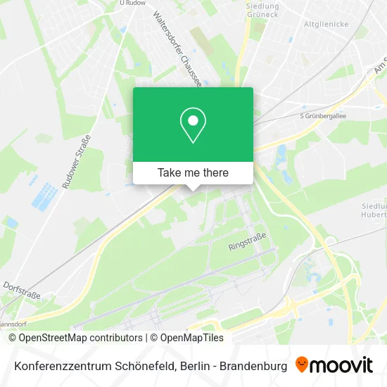 Карта Konferenzzentrum Schönefeld
