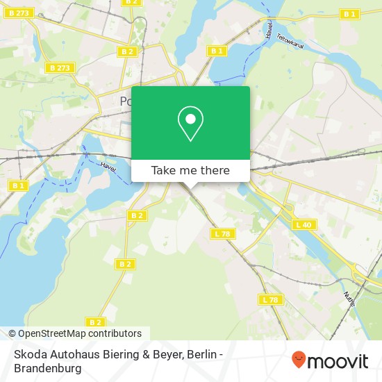 Skoda Autohaus Biering & Beyer map