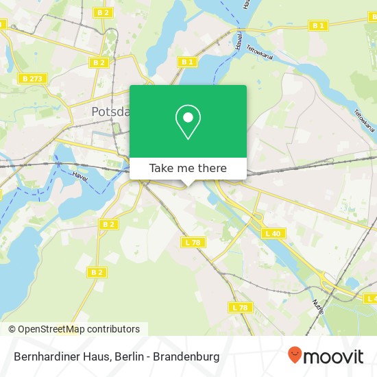 Bernhardiner Haus map
