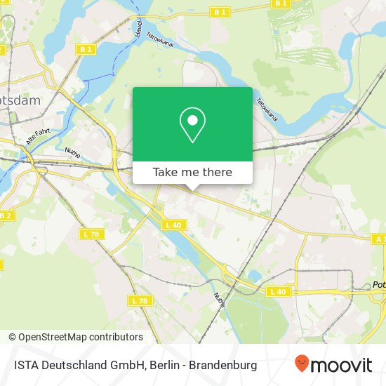 Карта ISTA Deutschland GmbH