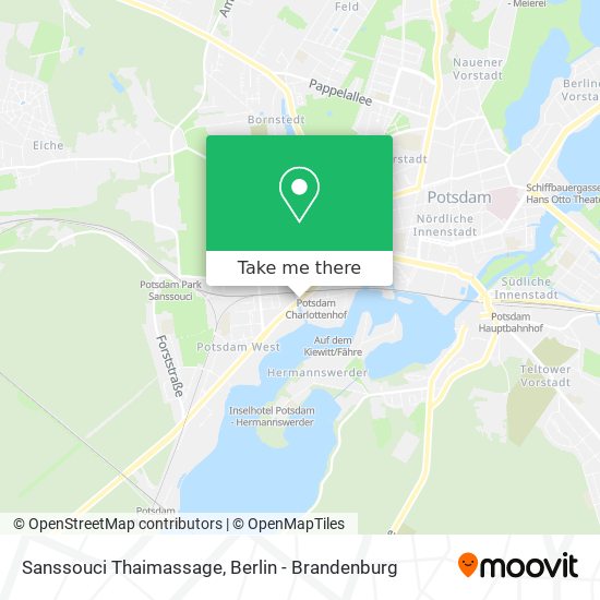 Sanssouci Thaimassage map