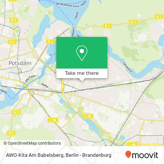 AWO-Kita Am Babelsberg map