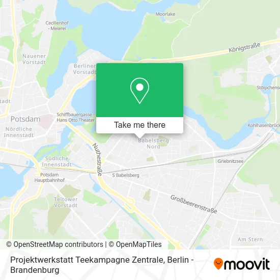 Карта Projektwerkstatt Teekampagne Zentrale