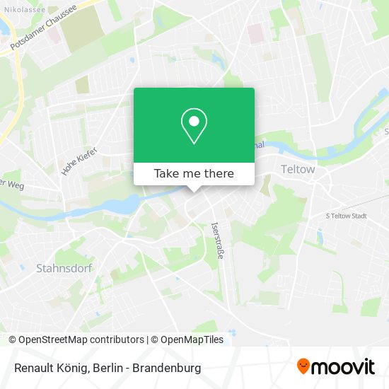 Renault König map