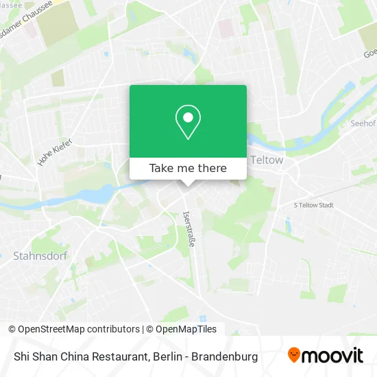 Shi Shan China Restaurant map