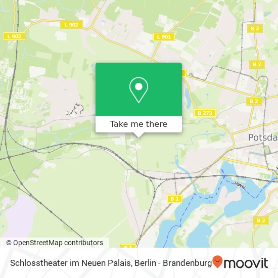 Schlosstheater im Neuen Palais map