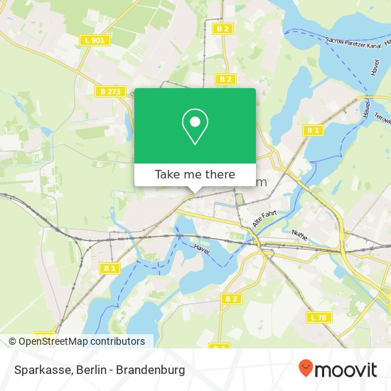 Sparkasse map