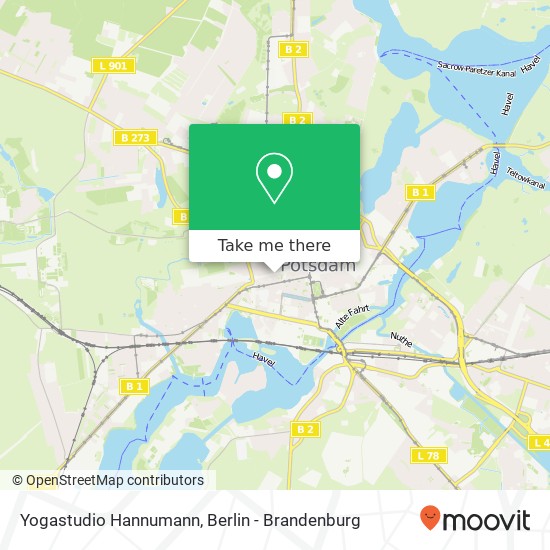 Карта Yogastudio Hannumann