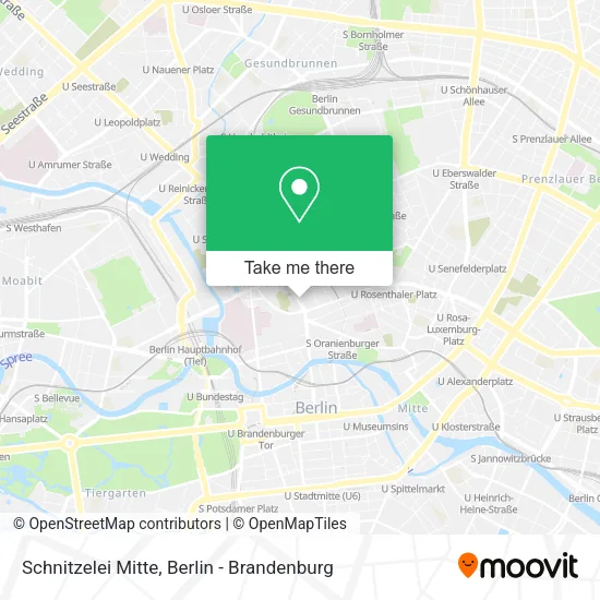 Schnitzelei Mitte map