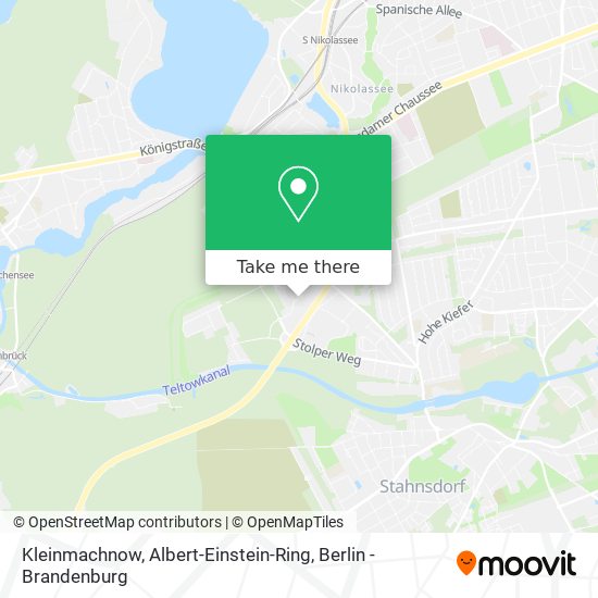 Карта Kleinmachnow, Albert-Einstein-Ring