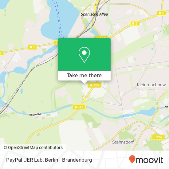 PayPal UER Lab map