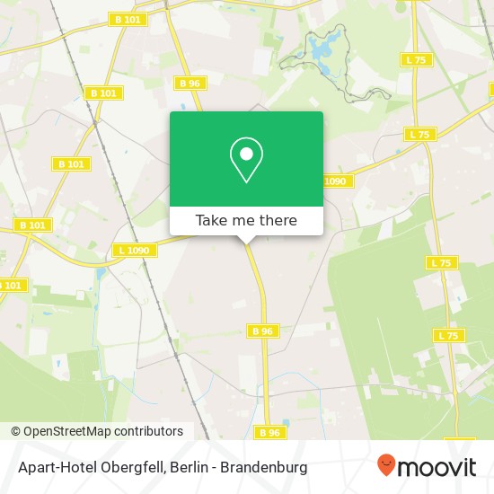Карта Apart-Hotel Obergfell