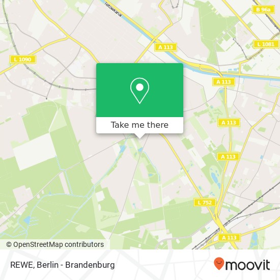 REWE map